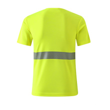 High Visibility Breathable Clothing Safety Reflective Security T Shirt